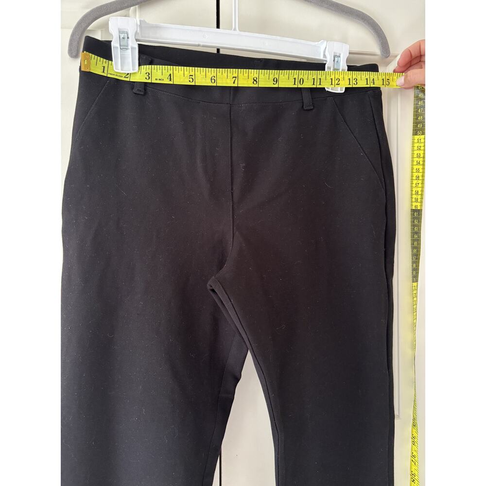 Quince Black Mid-Rise Pants Medium Women - Picture 4 of 8